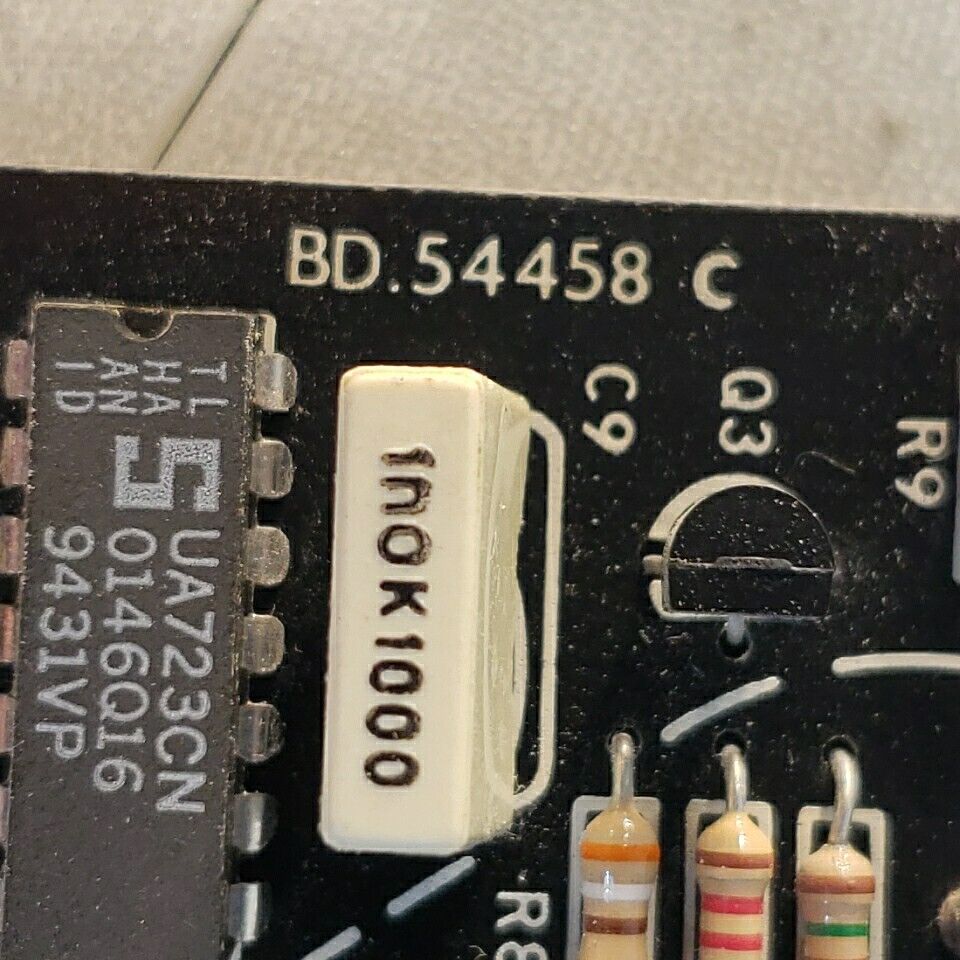 Power One BD.54458C Power Supply Circuit Board Assy 54460 w/ Transformer