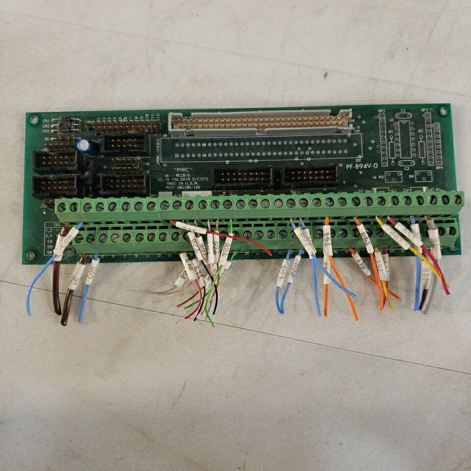Delta Tau Data Systems PMAC ACC8-D Circuit Board PF-B94V-0 From XY Table