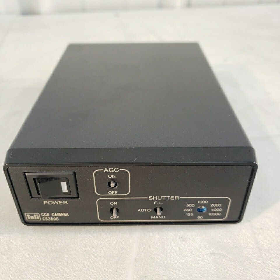 Teli CS3500 CCD Camera Control Unit, 1/3" Interline CCD, 570x420, 12VDC, CCIR