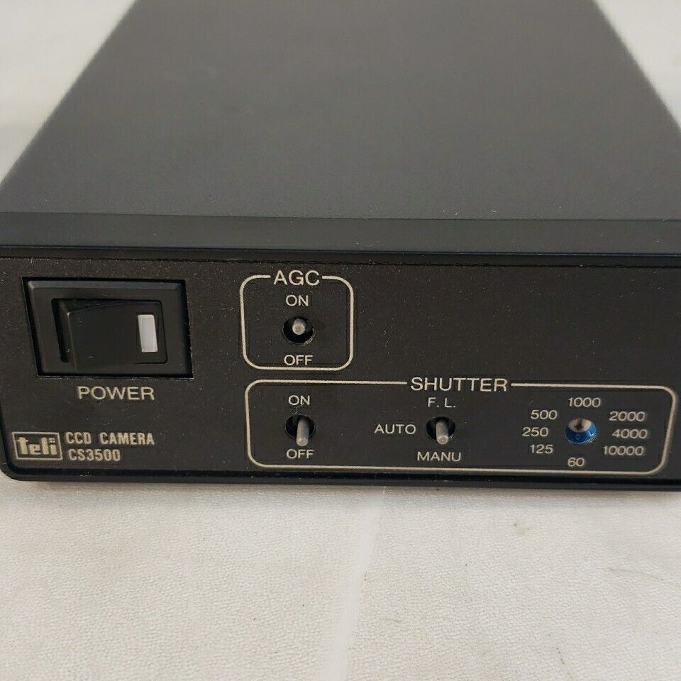 Teli CS3500 CCD Camera Control Unit, 1/3" Interline CCD, 570x420, 12VDC, CCIR
