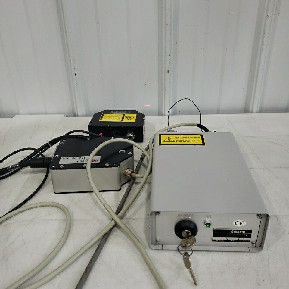 Selcom SLS 7000 STSPU Laser System w/ Power Supply SLS7000-1/15-IS 1mW 675nm