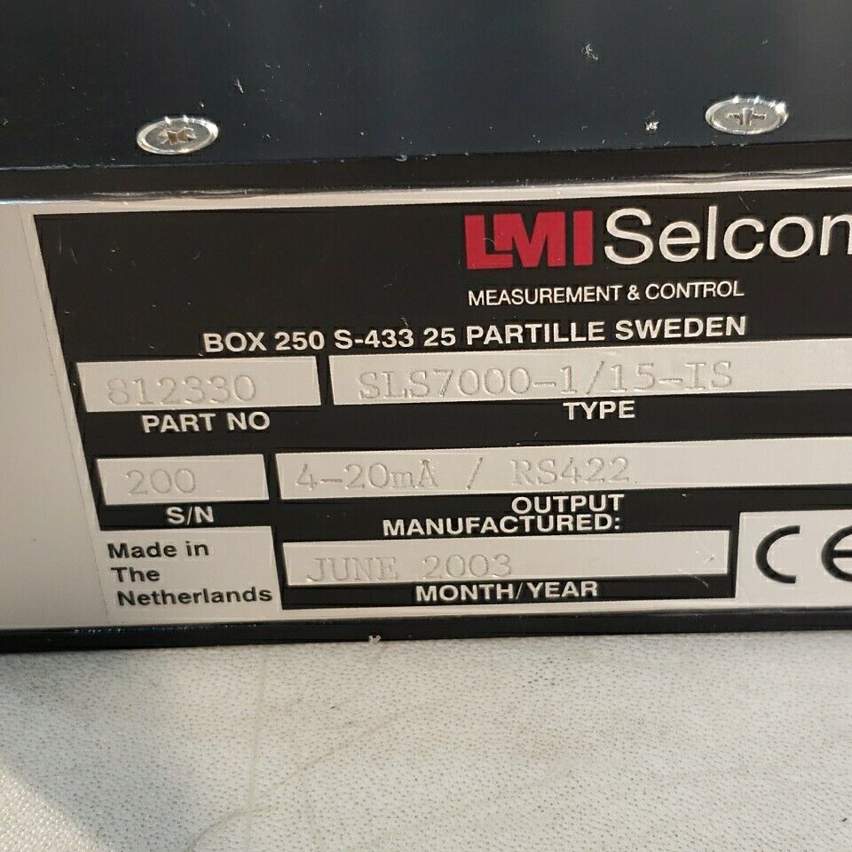 Selcom SLS 7000 STSPU Laser System w/ Power Supply SLS7000-1/15-IS 1mW 675nm