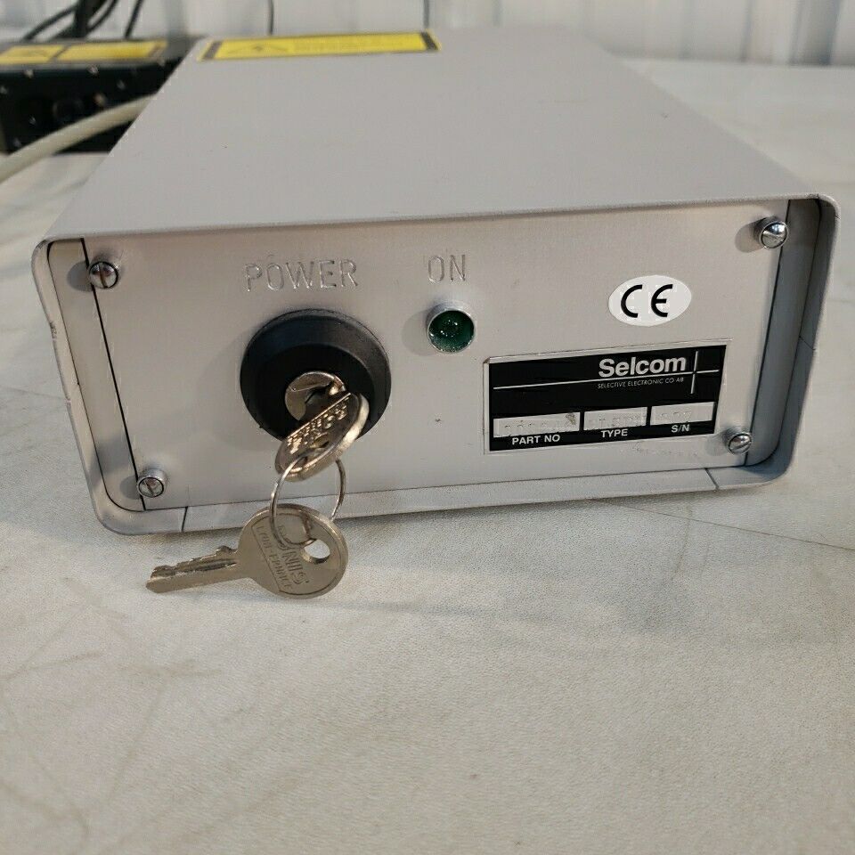 Selcom SLS 7000 STSPU Laser System w/ Power Supply SLS7000-1/15-IS 1mW 675nm