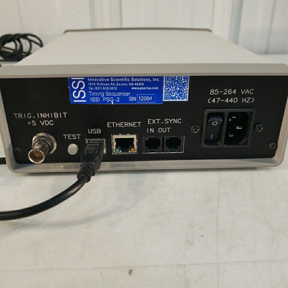 Issi PSG-2 Timing Sequencer 2 Dual Channel Independent Pulse Generator Frequency