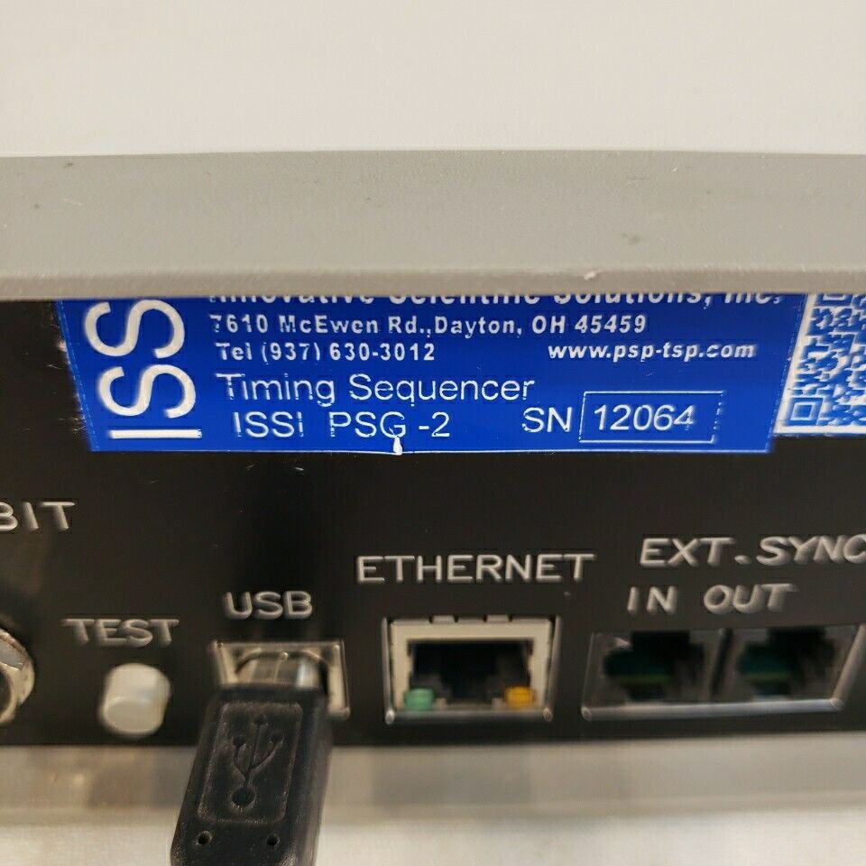 Issi PSG-2 Timing Sequencer 2 Dual Channel Independent Pulse Generator Frequency