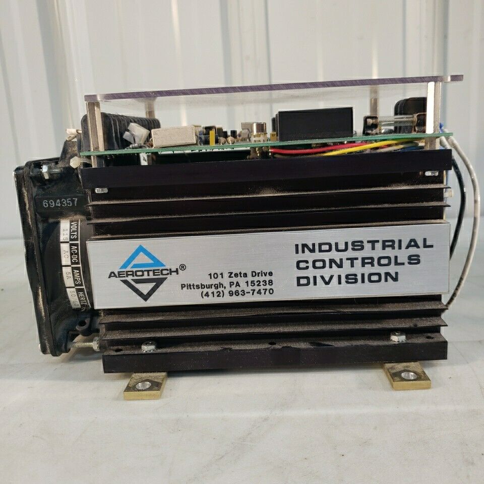 Aerotech 4020 Linear Servo Controller From XY Table 115V 5A W/ 52752/8 Fan
