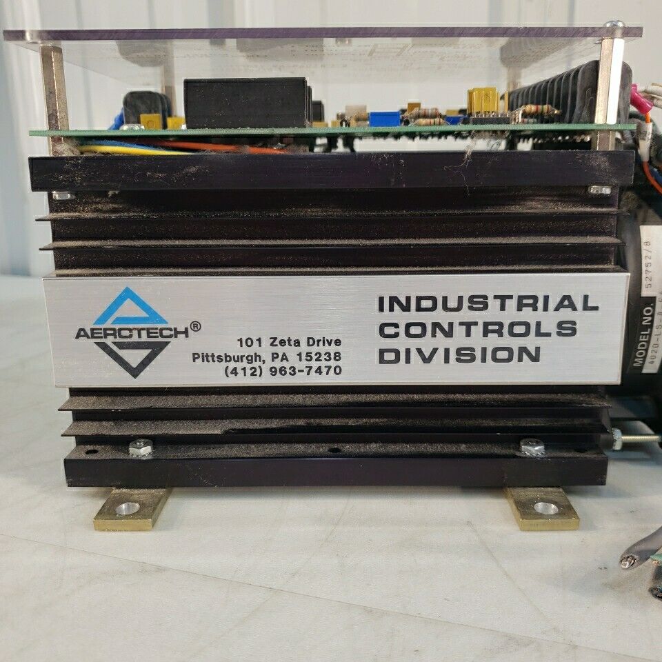 Aerotech 4020 Linear Servo Controller From XY Table 115V 5A W/ 52752/8 Fan
