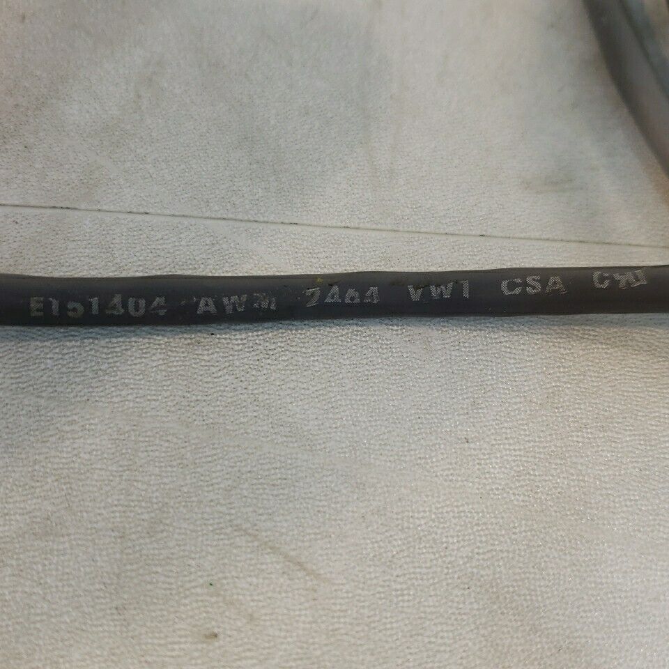 Granville-Phillips 4-Channel Thermocouple Vacuum Gauge Cable DC-37 E151404 AMP