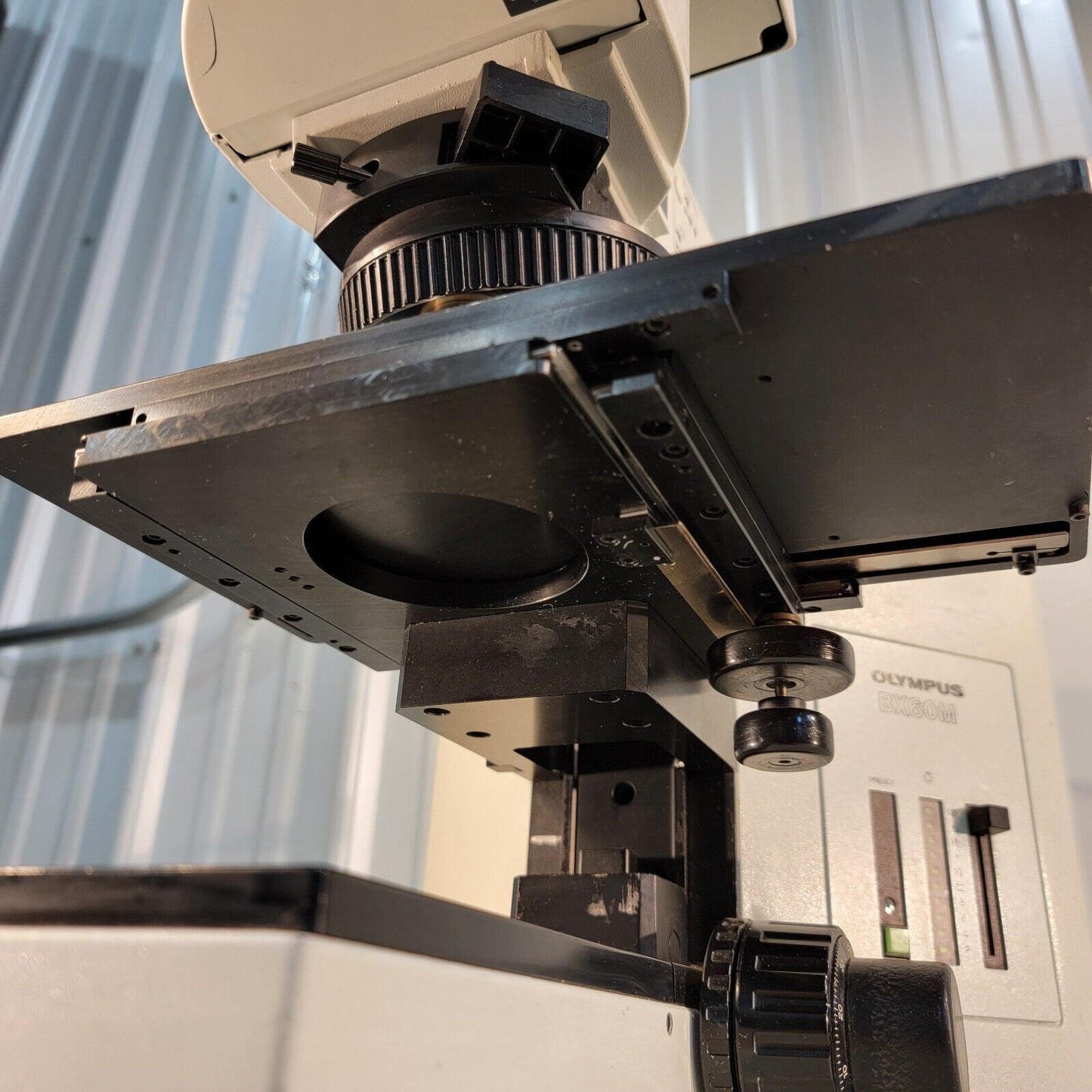 Olympus BX60 M Microscope Trinocular BF/DF Metallurgical BX60MF5 w/ Eyepieces, O