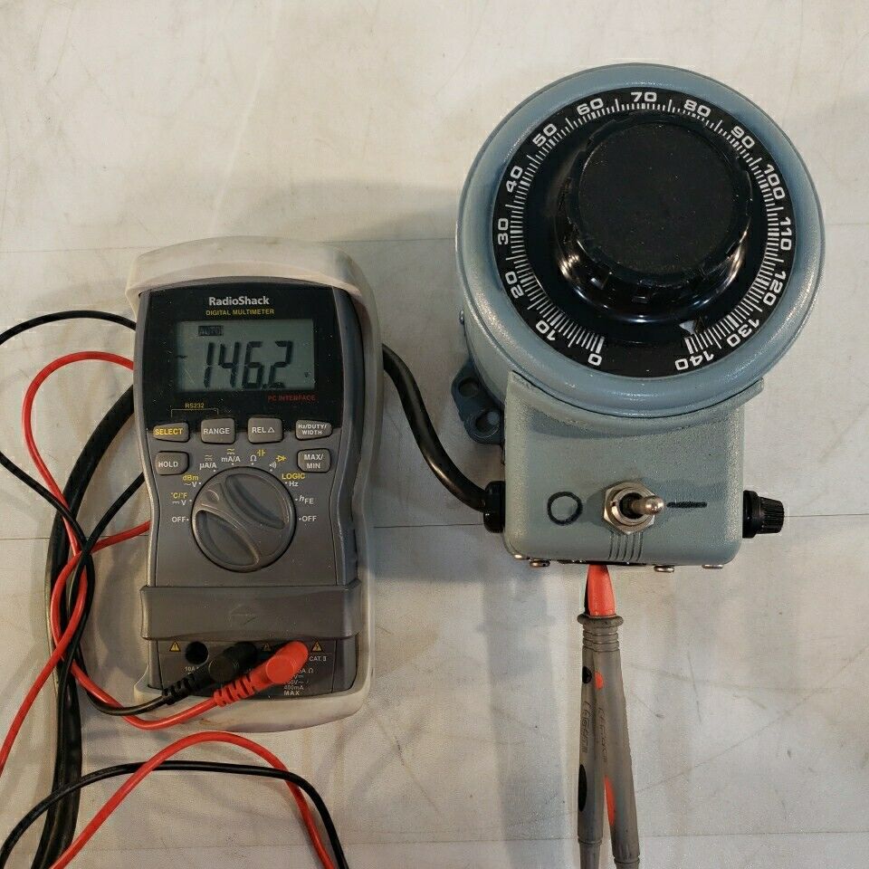 Superior Electric 3PN116C Variable Transformer Powerstat 0-140V Output Tested