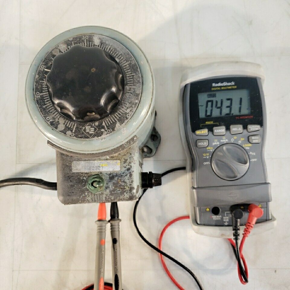 Variac Superior 40327 Variable Transformer 0-140V Output Tested 120V Input