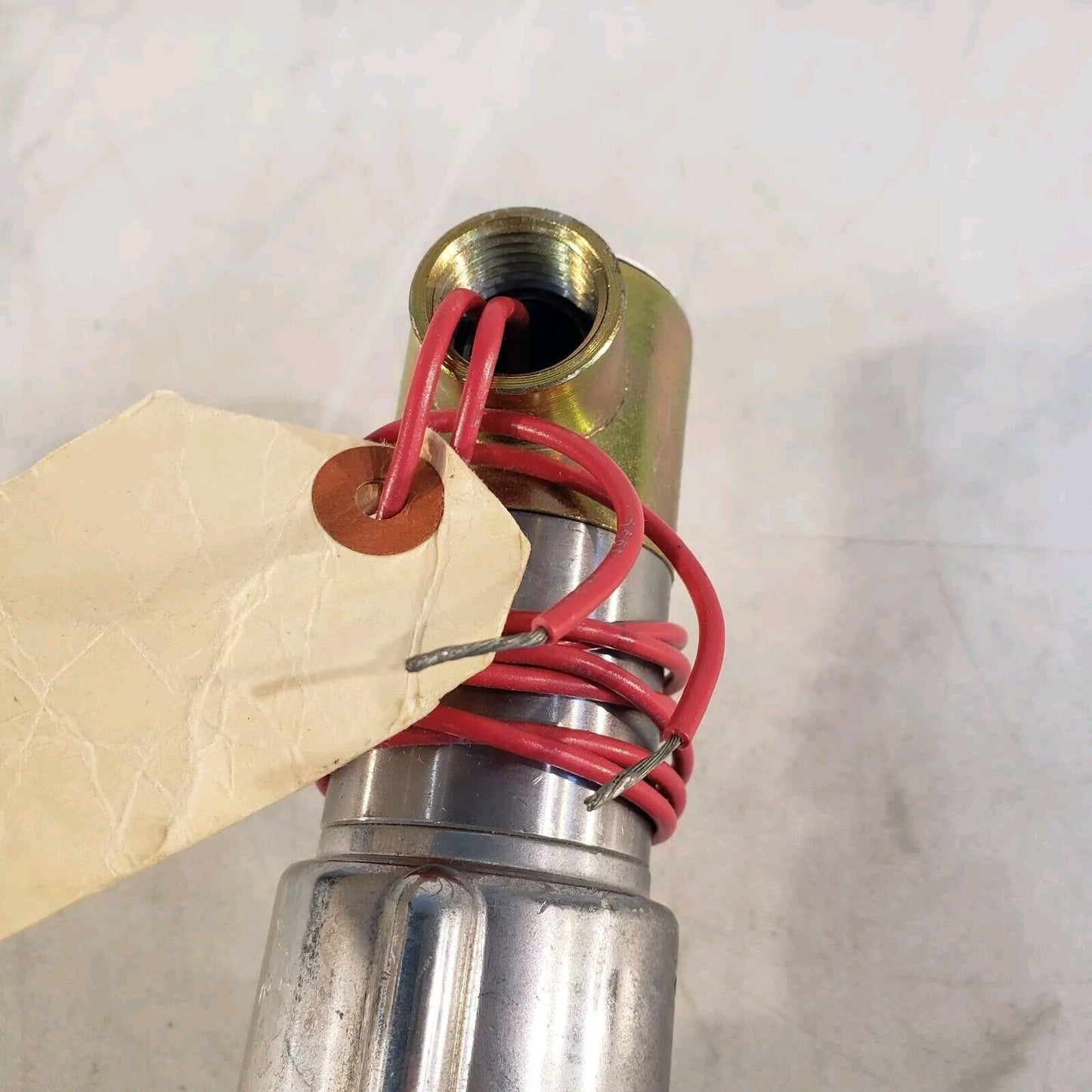 Airco Temescal 5/8" FIG. 2030 Vacuum Valve w/ Skinner V5D34435CTN