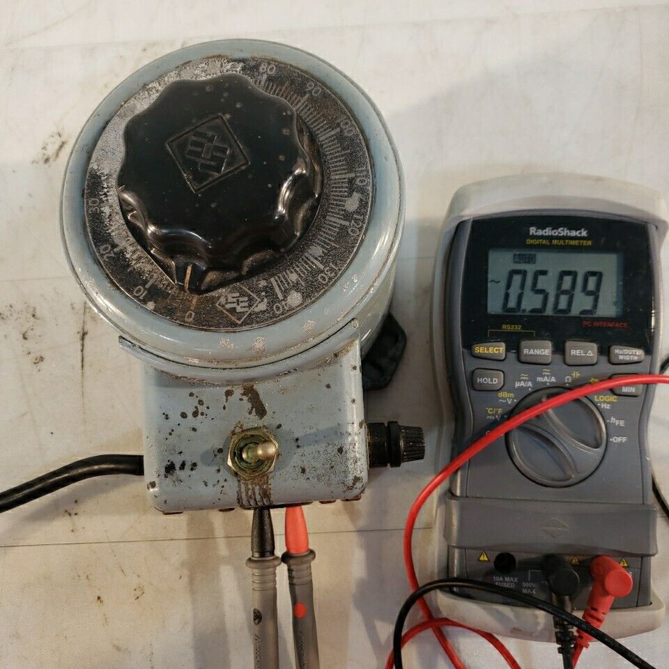 Superior Electric 3PN116B Variable Autotranformer Powerstat 0-140V Output Tested