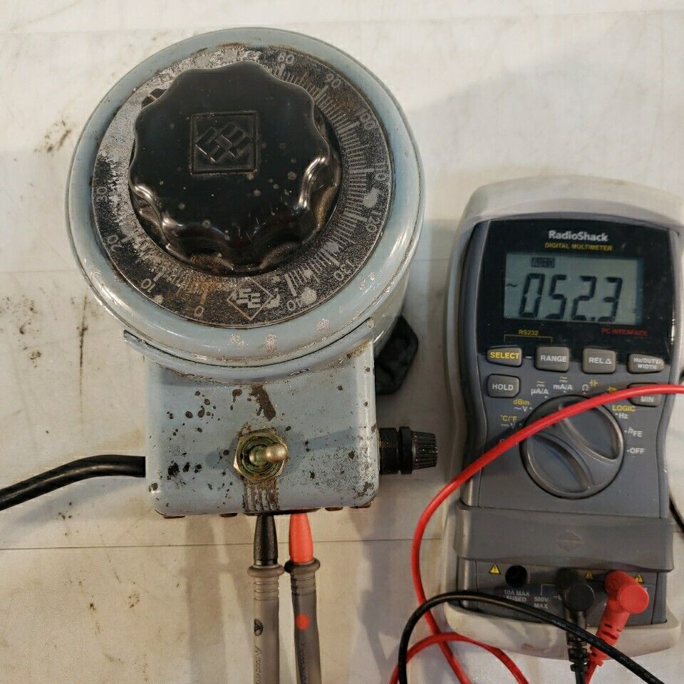 Superior Electric 3PN116B Variable Autotranformer Powerstat 0-140V Output Tested