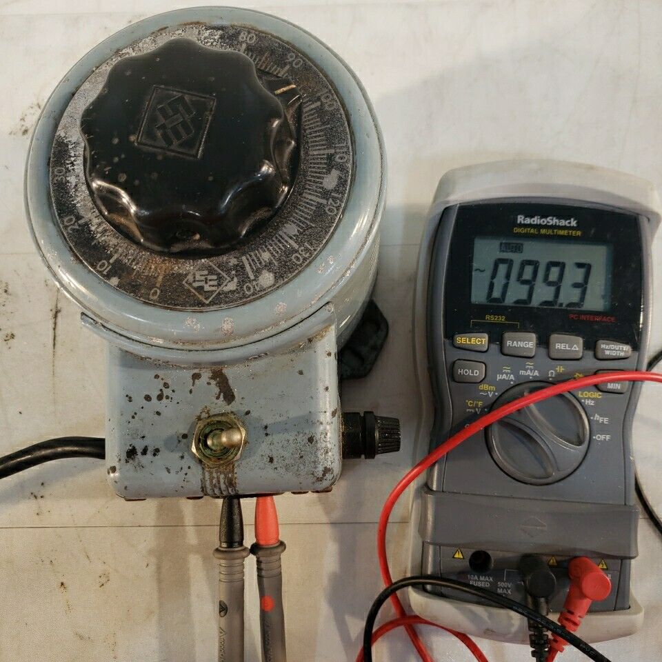 Superior Electric 3PN116B Variable Autotranformer Powerstat 0-140V Output Tested