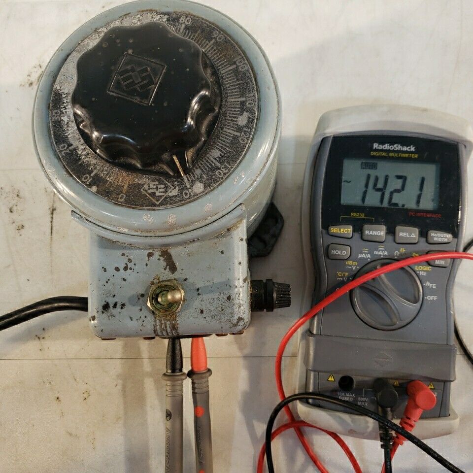 Superior Electric 3PN116B Variable Autotranformer Powerstat 0-140V Output Tested