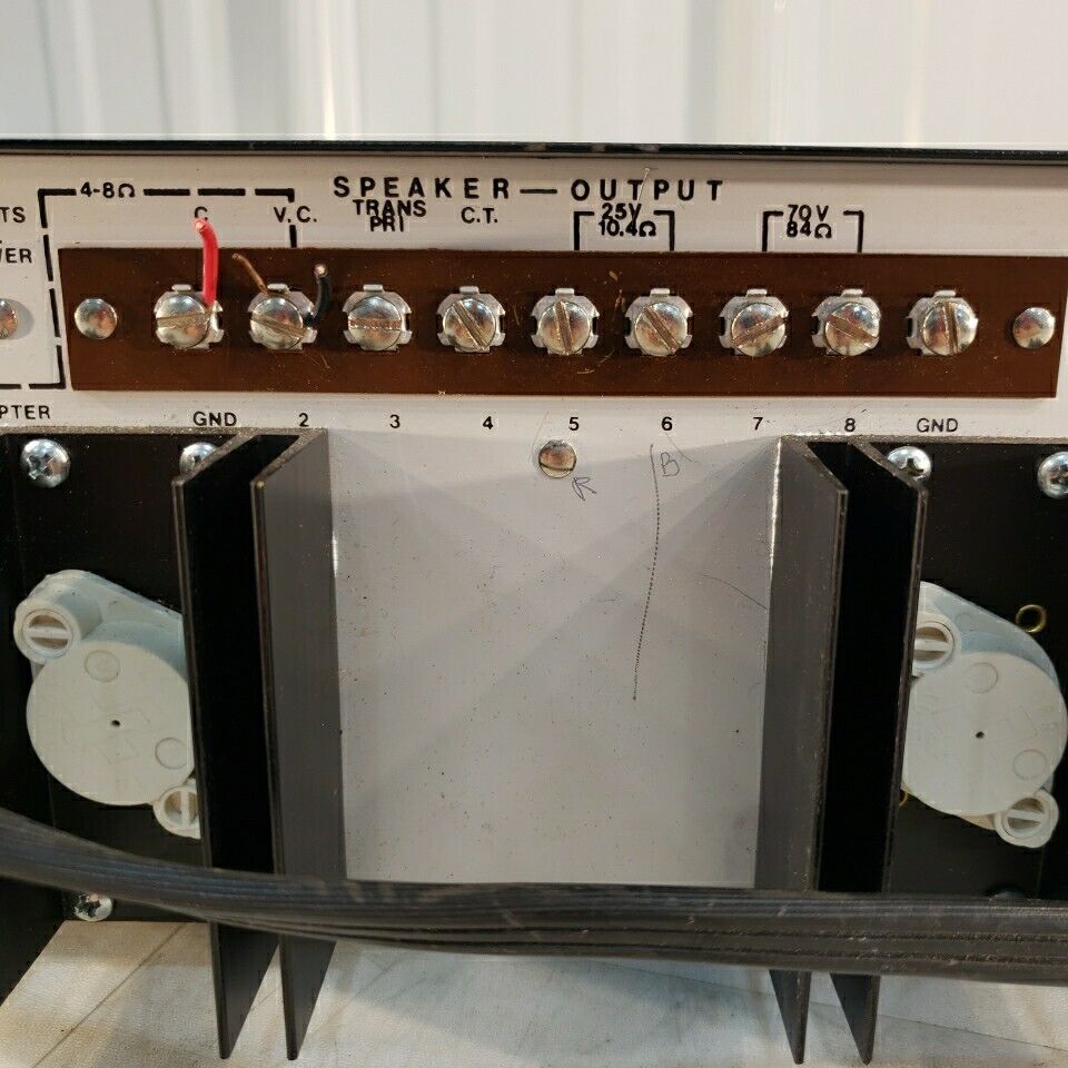 Precision Electronics ST-60 Amplifier 60W 120V Vintage Amp W/ Overload Indicator