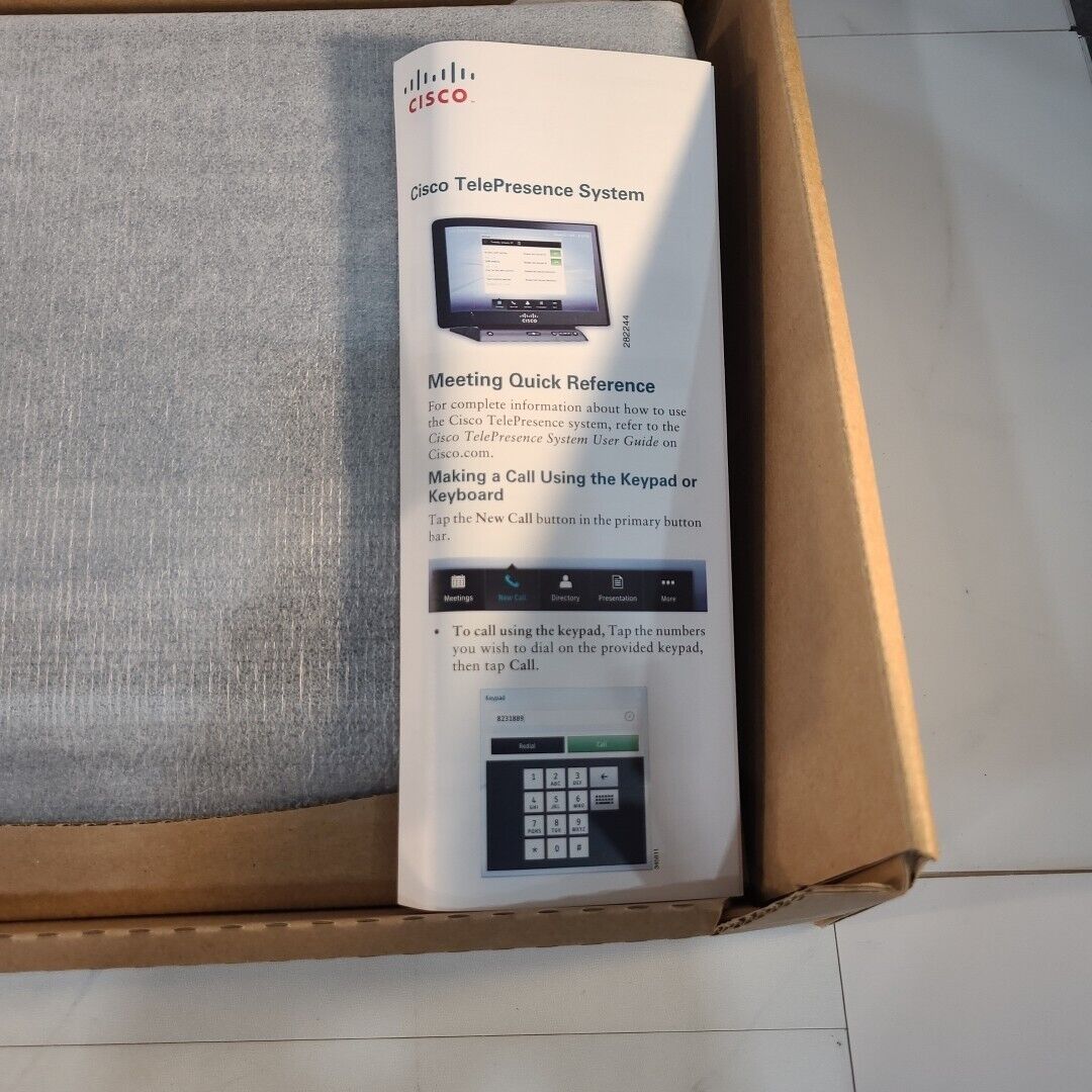 Cisco 800-33959 TelePresence System Display Cables, Box, etc New Open Box