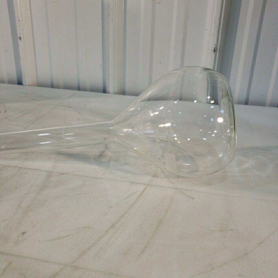 Sibata 1000mL Flat Bottom Flask Long Neck Boiling Flask