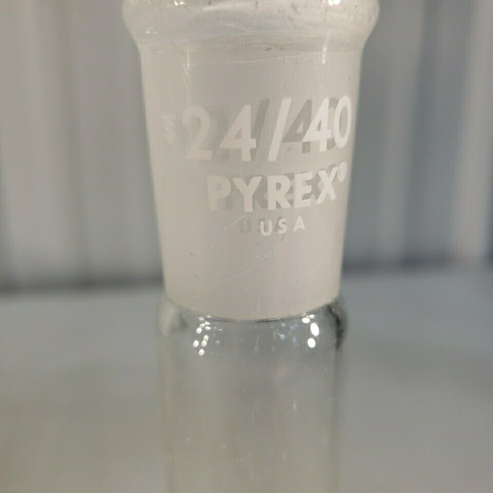 Pyrex 500mL Flat Bottom Flask 24/40 Boiling Flask Long Neck