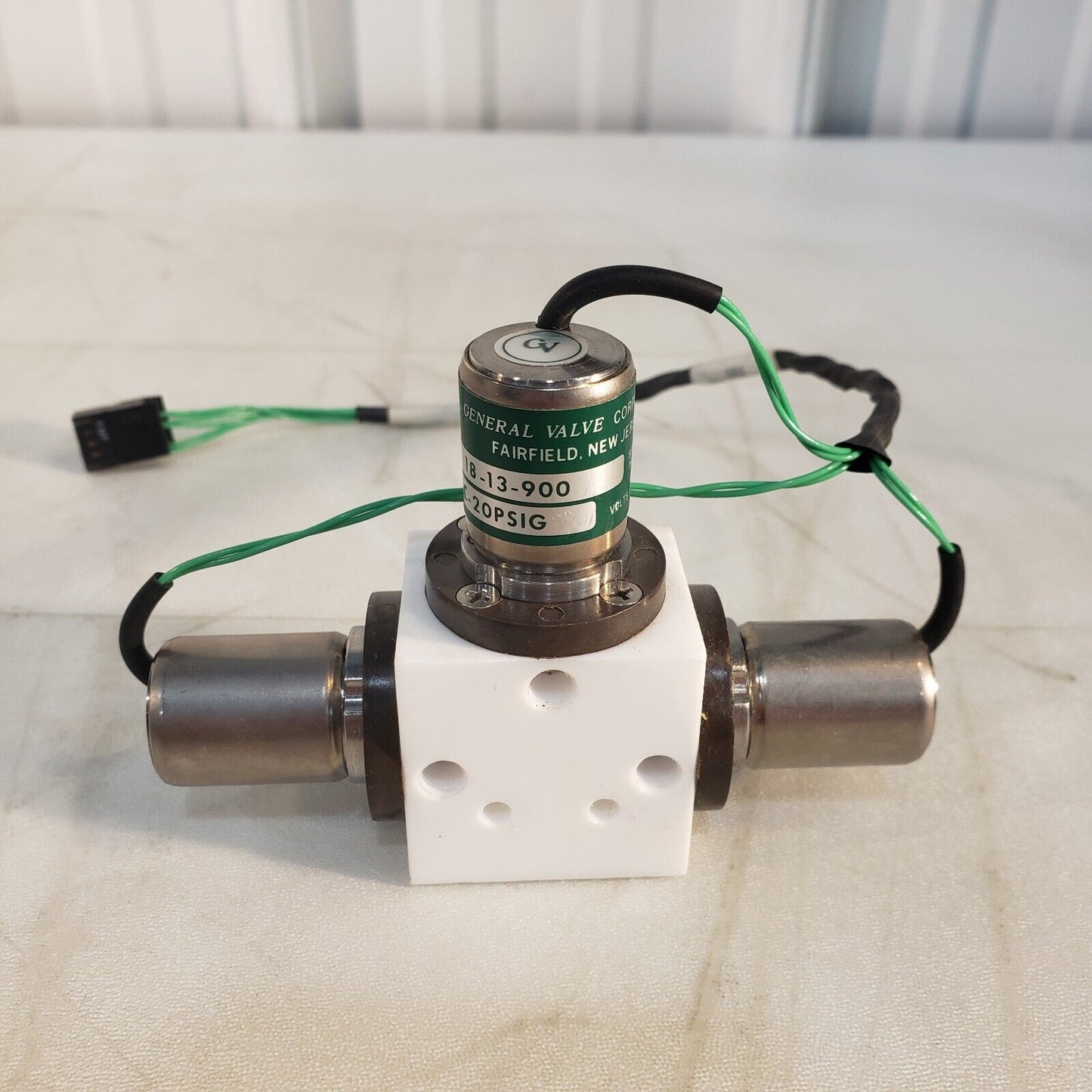 General Valve 18-13-900 Solenoid Mini Valve Assembly VAC-20PSIG 12VDC