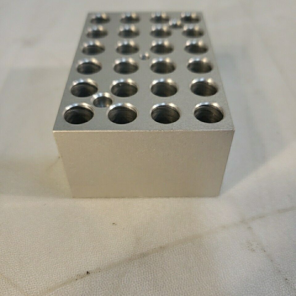 Heating Cooling Block 24x 0.5mL Test Tube Holder