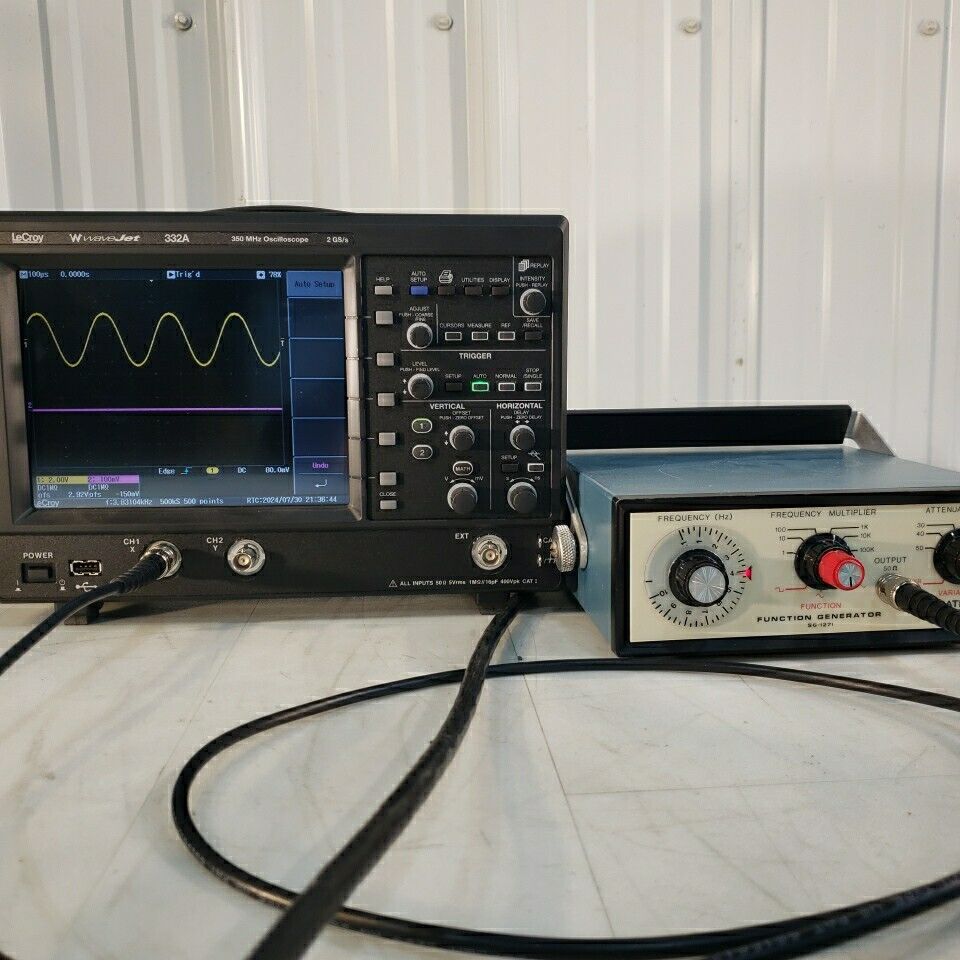Heath Zenith SG-1271 Function Generator 120/240 VAC 50/60 HZ 15 W Tested Works