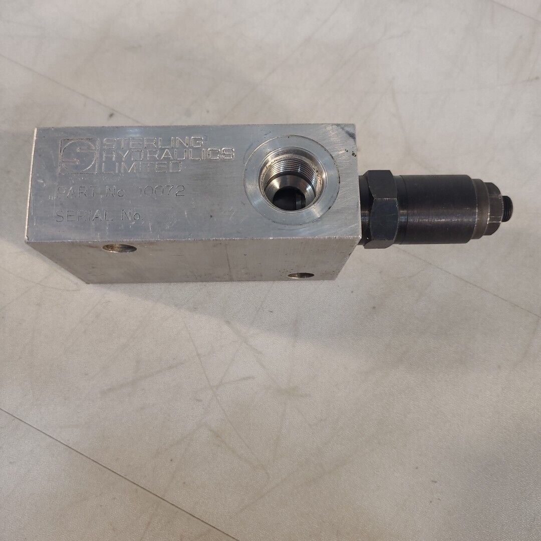 Sterling Hydraulics 10072 Aluminum Manifold 4-way Valve Body W/C3A 25 Z N 3E