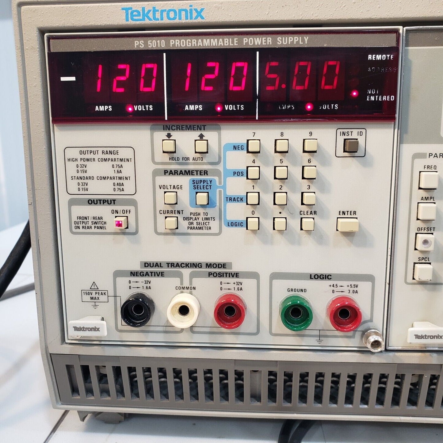 Tektronix TM5006 w/ PS5010 Power Supply PFG5105 Pulse Function Generator DM5110
