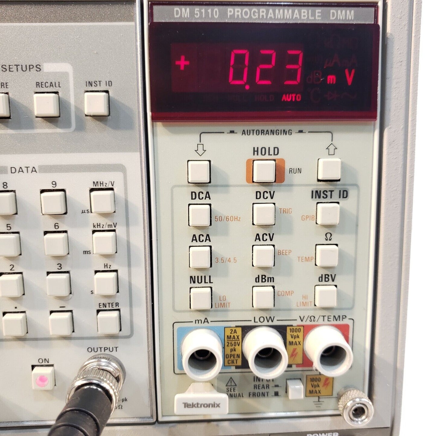 Tektronix TM5006 w/ PS5010 Power Supply PFG5105 Pulse Function Generator DM5110