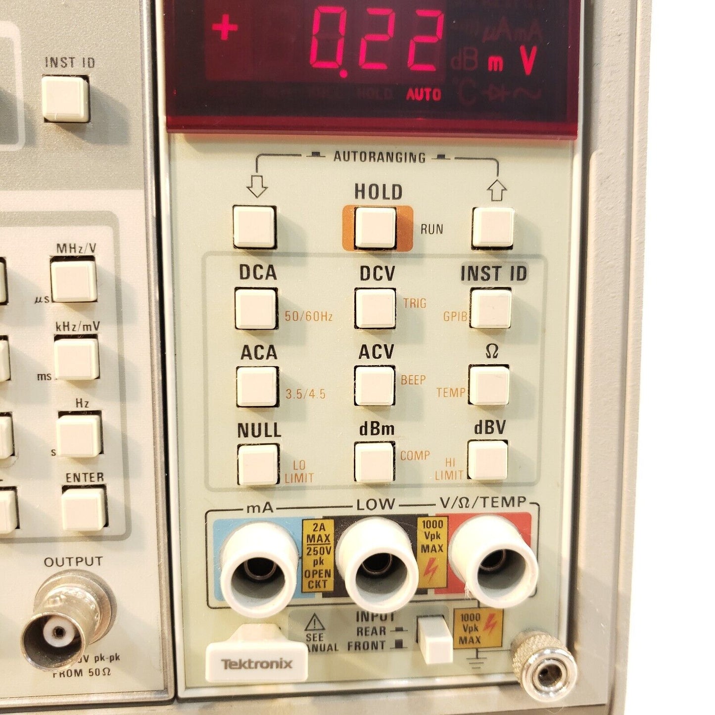 Tektronix TM5006 w/ PS5010 Power Supply PFG5105 Pulse Function Generator DM5110