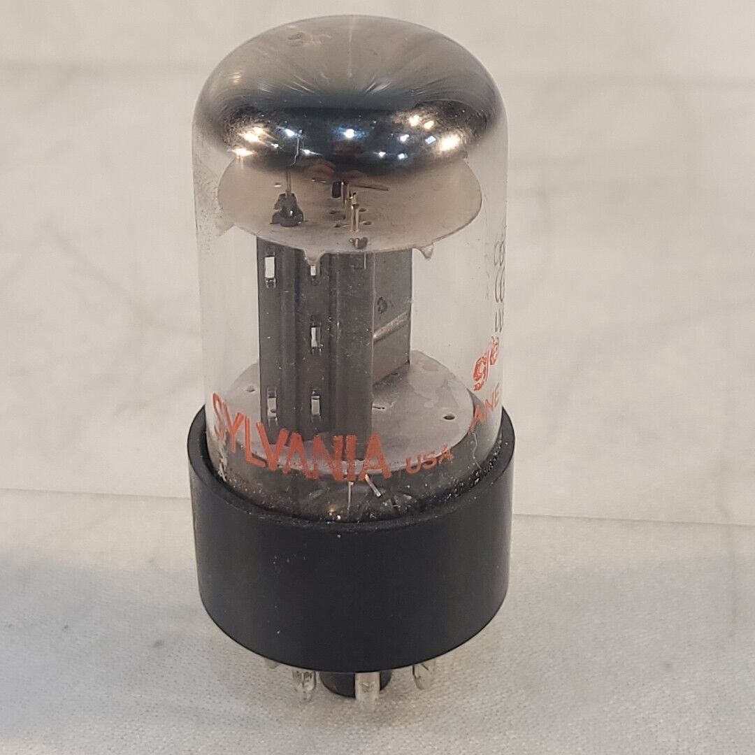 Sylvania 6SN7 GTB ANE Electronic Tube Vacuum Vintage