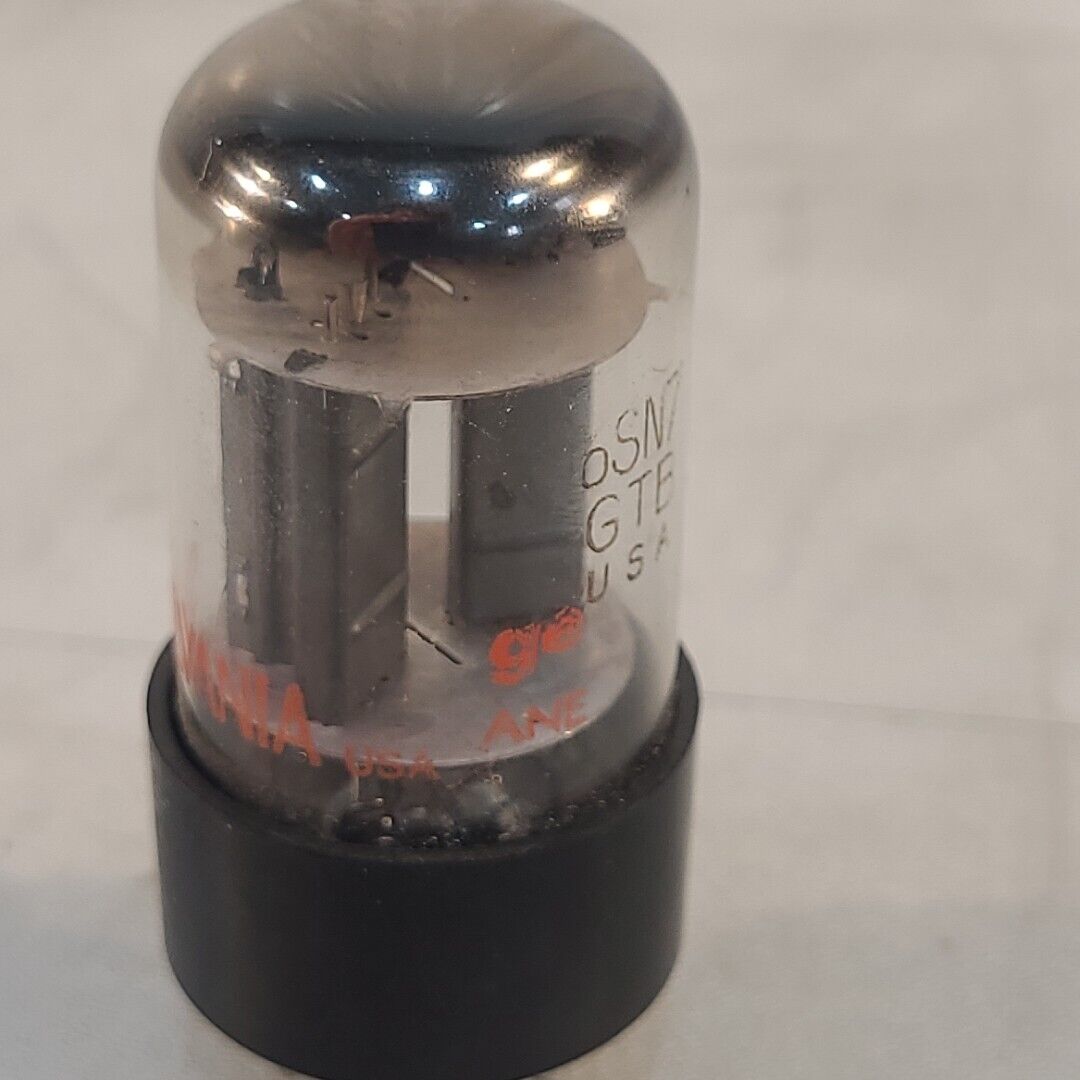 Sylvania 6SN7 GTB ANE Electronic Tube Vacuum Vintage