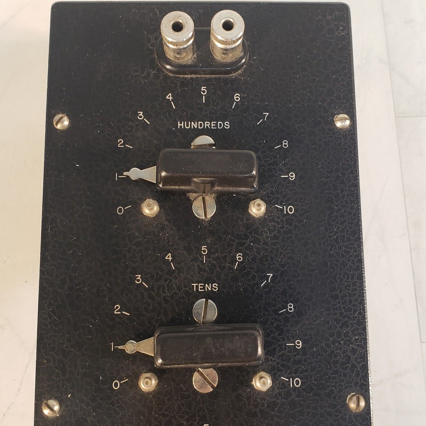 General Radio 602-K Decade Resistance Box Tested Works Co Vintage