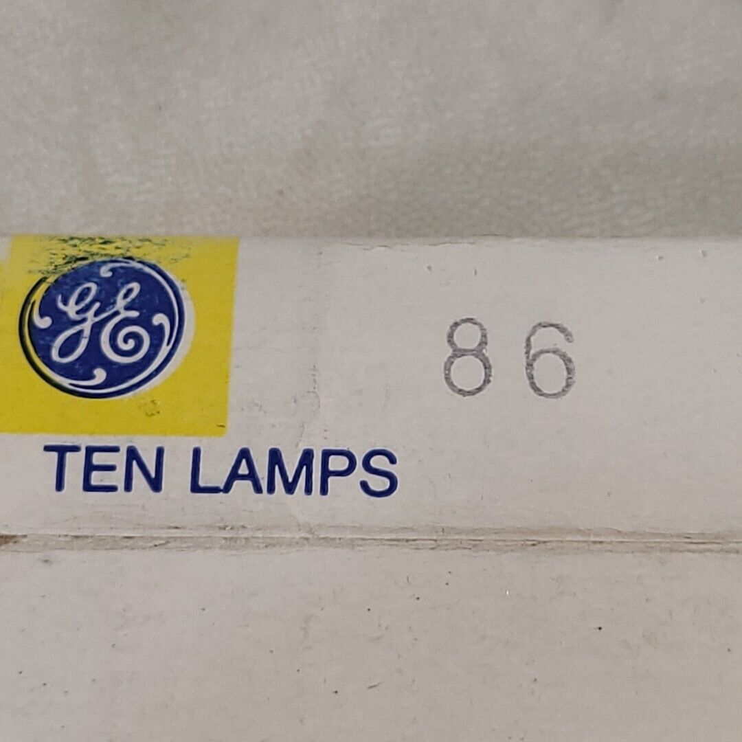General Electric 86 Minature Lamps 8-pack MPL410AA MCG410-U Light Bulb