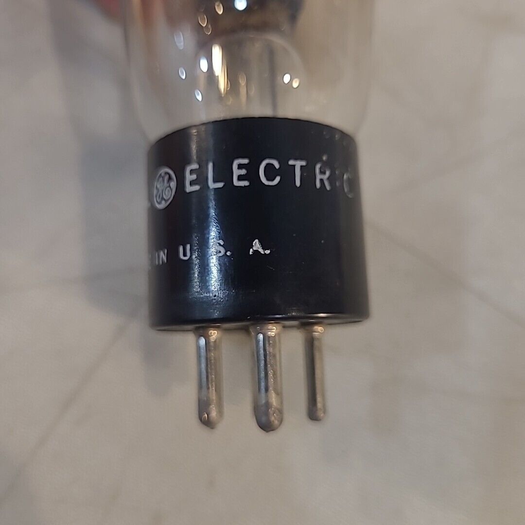 General Electric 866A Vacuum Electronic Electron Tube 73-04 72-38 188-5 4-pin