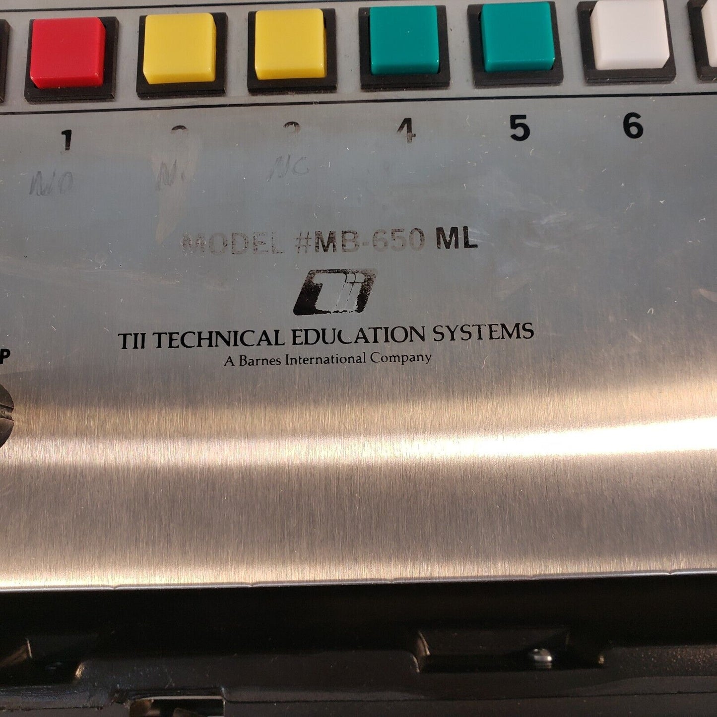 Barnes MB-650 ML TII MicroLogix PLC Technical Education Systems International Co