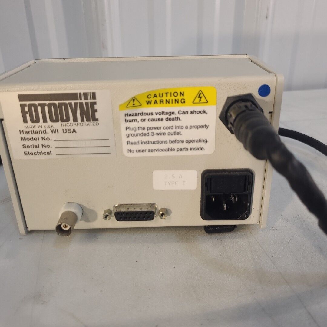 Fotodyne 60-2305 FOTO/Analyst Investigator Incorporated