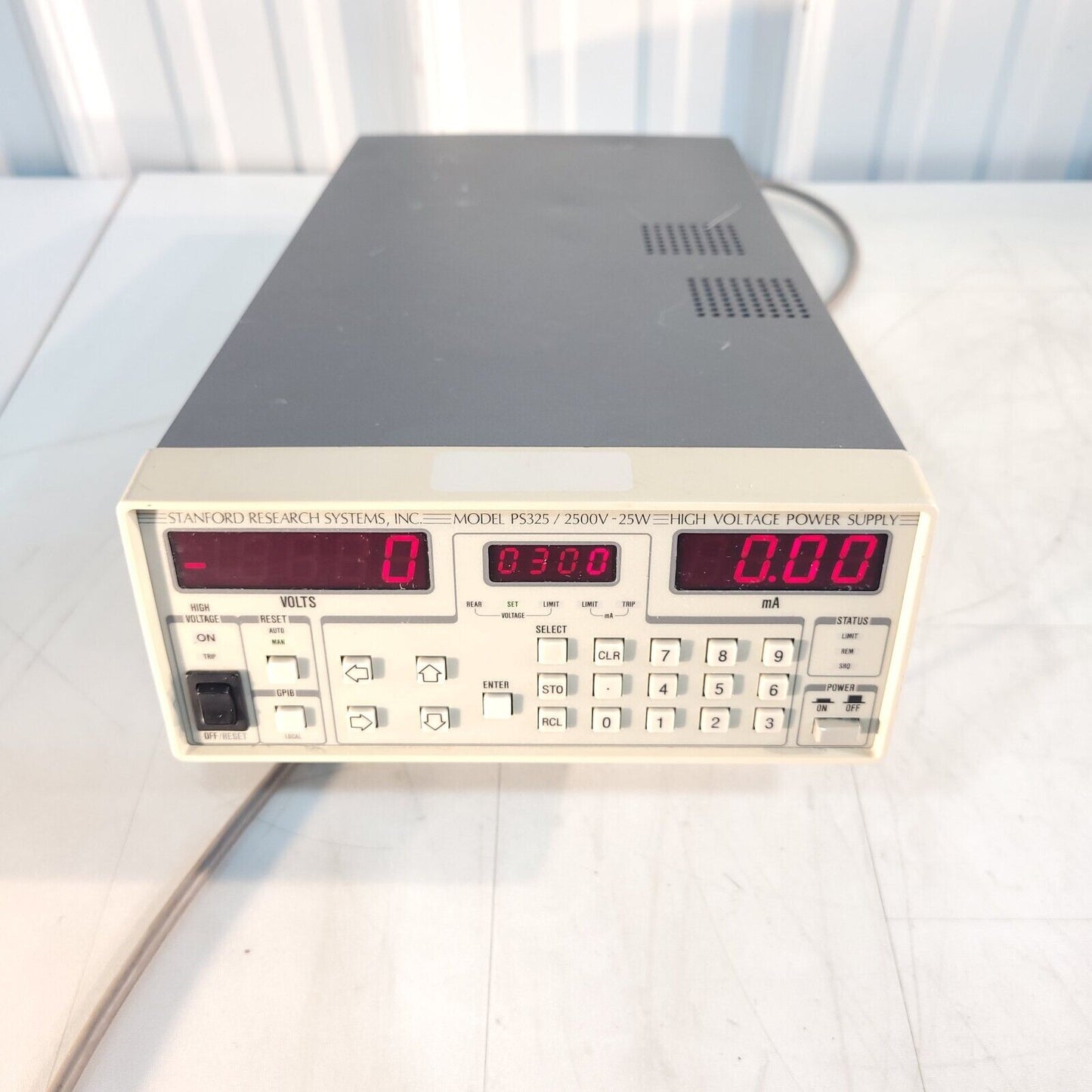 Tested- Stanford Research Systems SRS PS325 High Voltage Power Supply 2500V