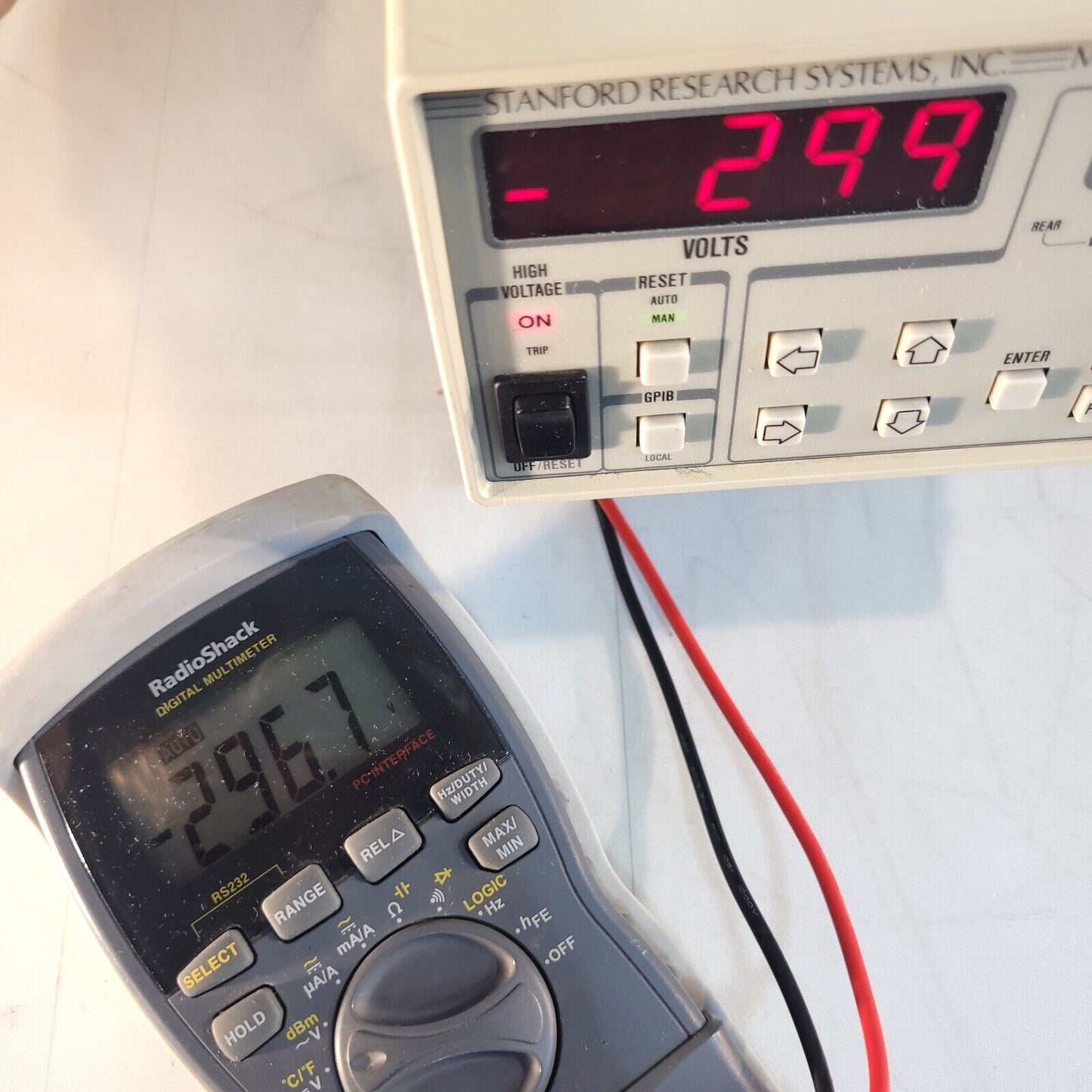 Tested- Stanford Research Systems SRS PS325 High Voltage Power Supply 2500V