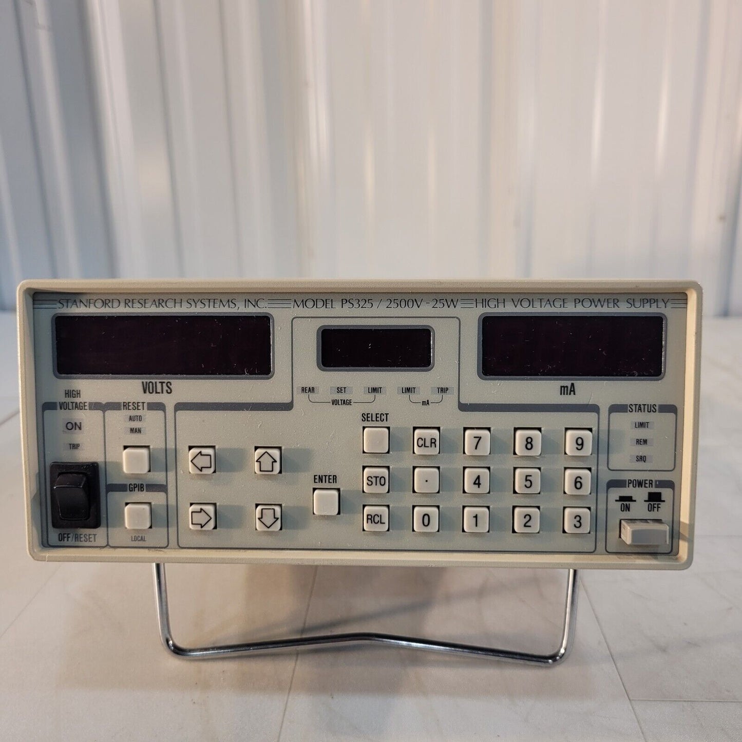 Tested- Stanford Research Systems SRS PS325 High Voltage Power Supply 2500V