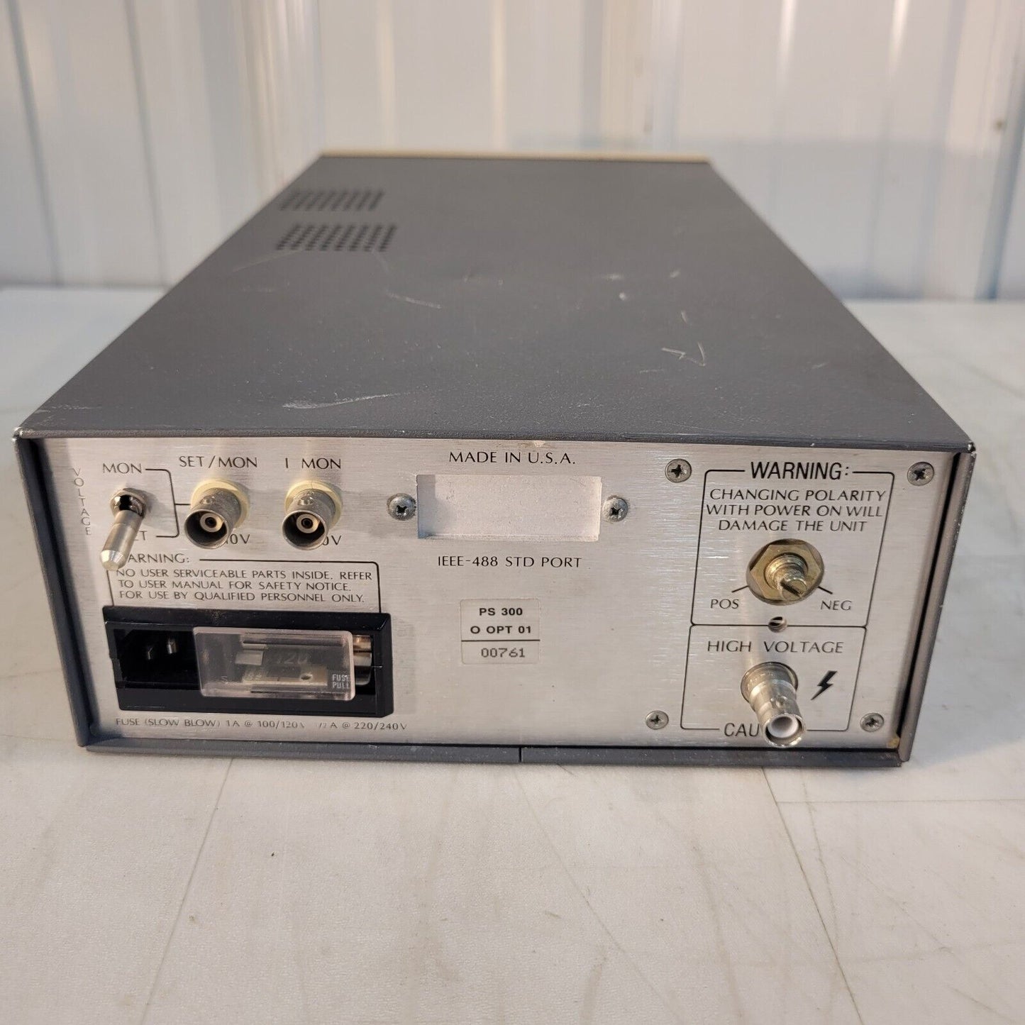 Tested- Stanford Research Systems SRS PS325 High Voltage Power Supply 2500V