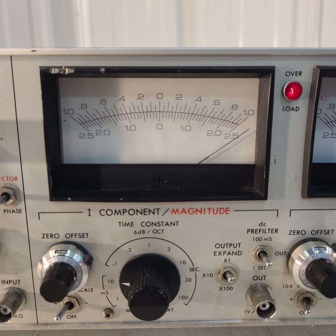 Princeton 129A 2 Phase/Vector Lock In Amplifier .5-100kHz Applied Research PAR