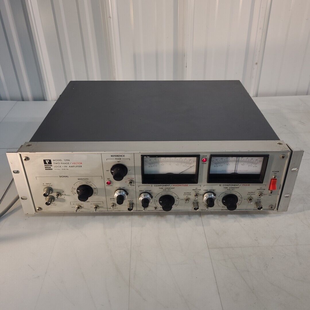 Princeton 129A 2 Phase/Vector Lock In Amplifier .5-100kHz Applied Research PAR