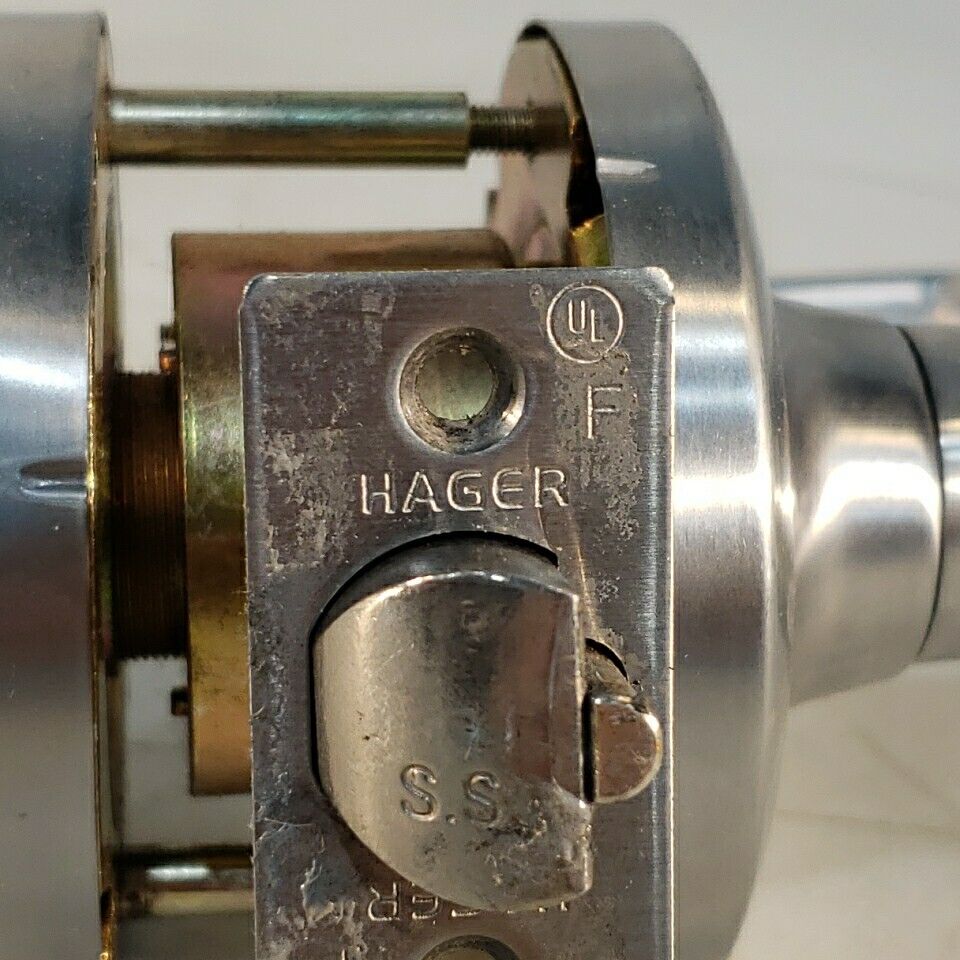 Hager 3450 NC WTN Entry Commercial Office Lever Door Handle Lock with Key 5BZ1