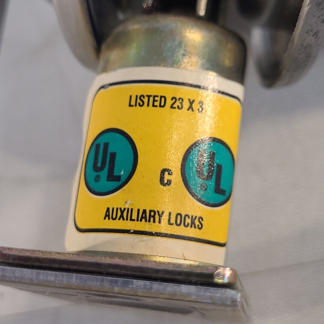 Auxilary Locks Sargent 480 Series Deadlock No Core Working 23 X 3 Deadbolt
