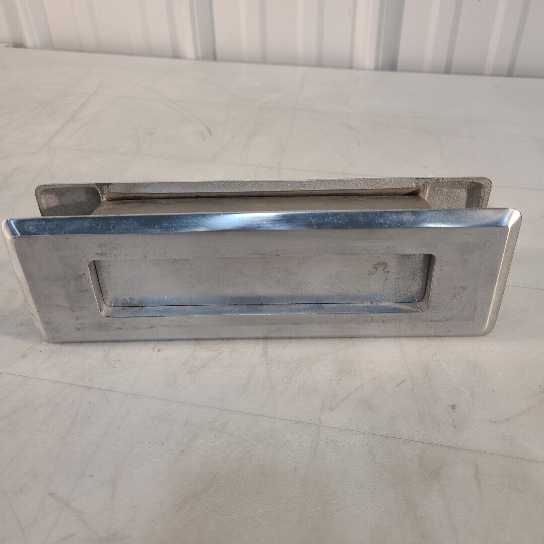 Corbin 74272 1/4 Vintage Mail Library Deposit Chute One-way 7.25" X 2.5" Hole