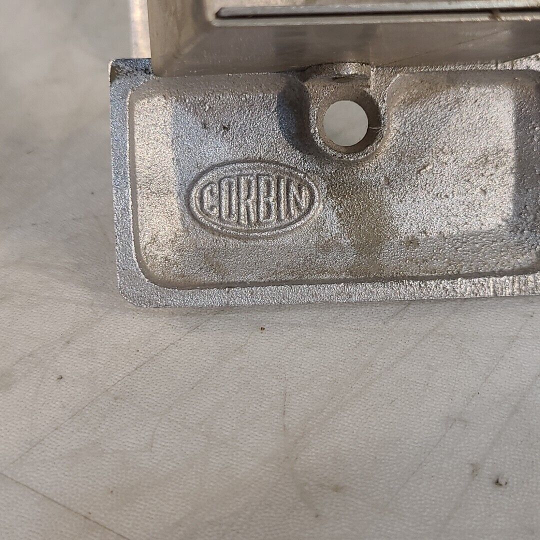 Corbin 74272 1/4 Vintage Mail Library Deposit Chute One-way 7.25" X 2.5" Hole