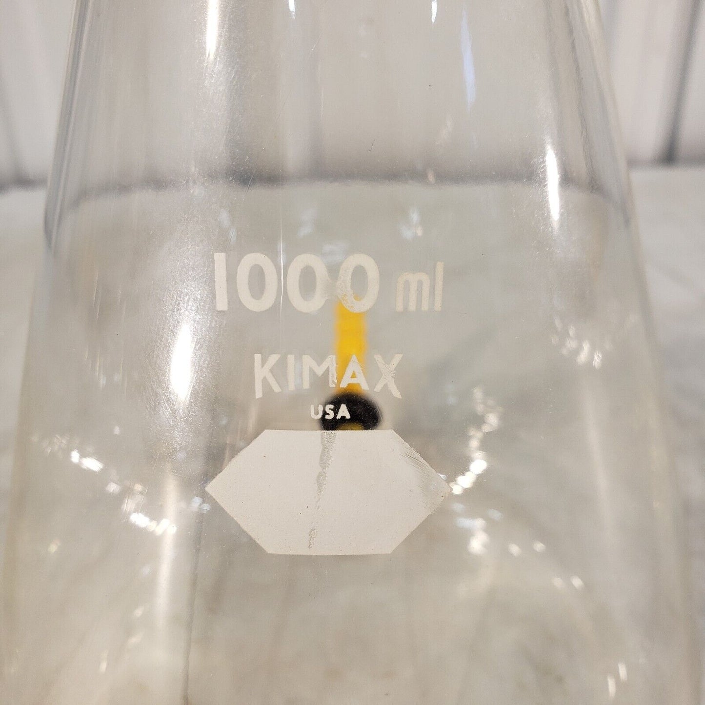 Kimax 1000mL Double Spout Erlenmeyer Bubbling Flask