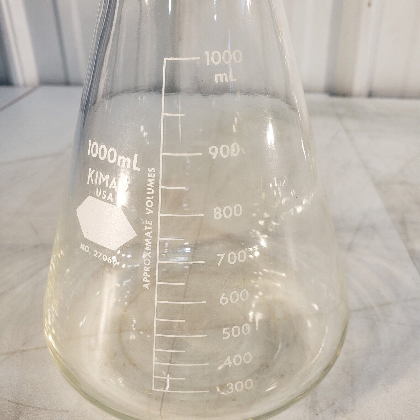 Kimax 27060 1000mL Single Spout Erlenmeyer Filter Filtration Vacuum Flask